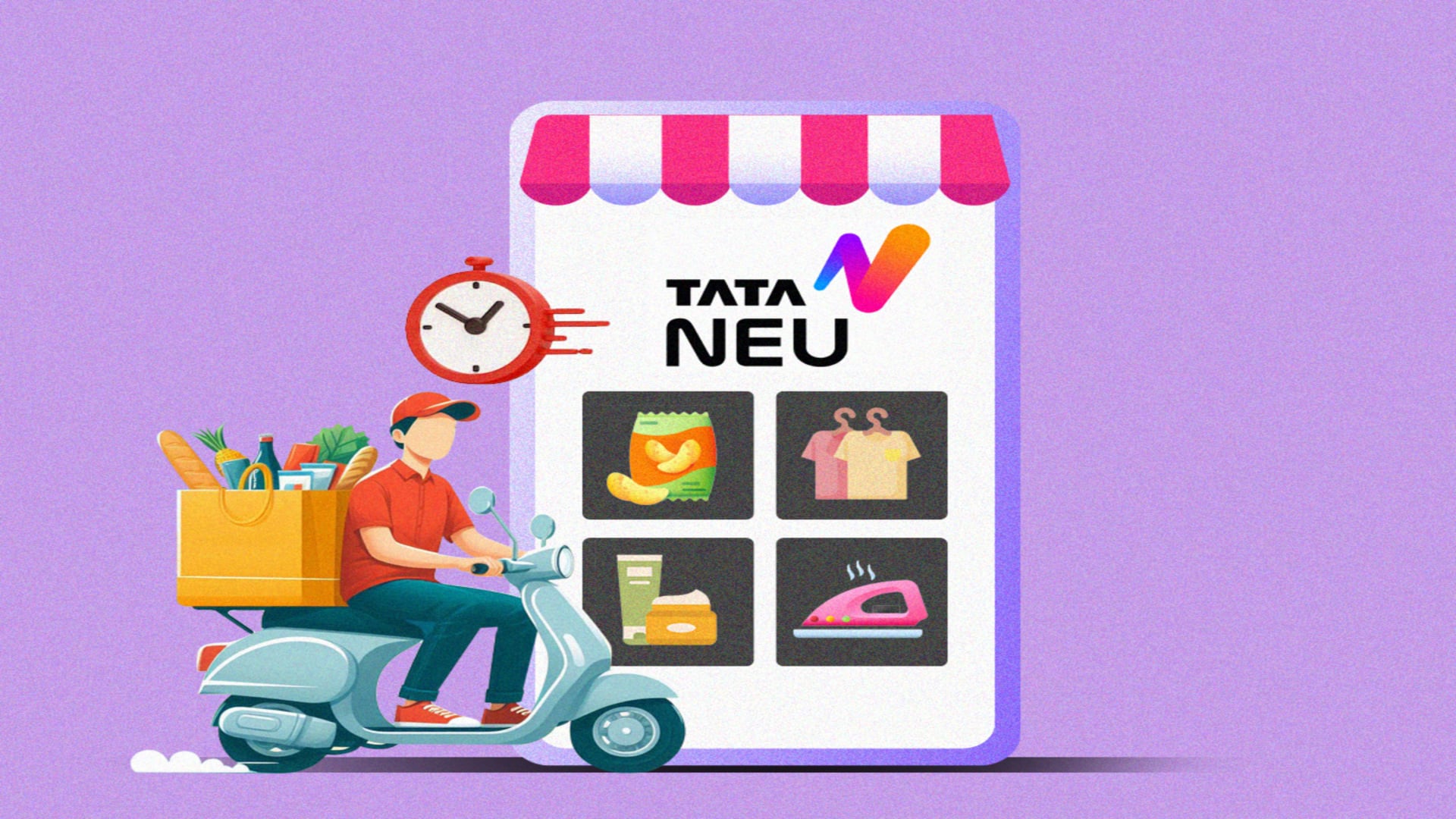 Tata ventures into quick commerce category with 'Neu Flash' service