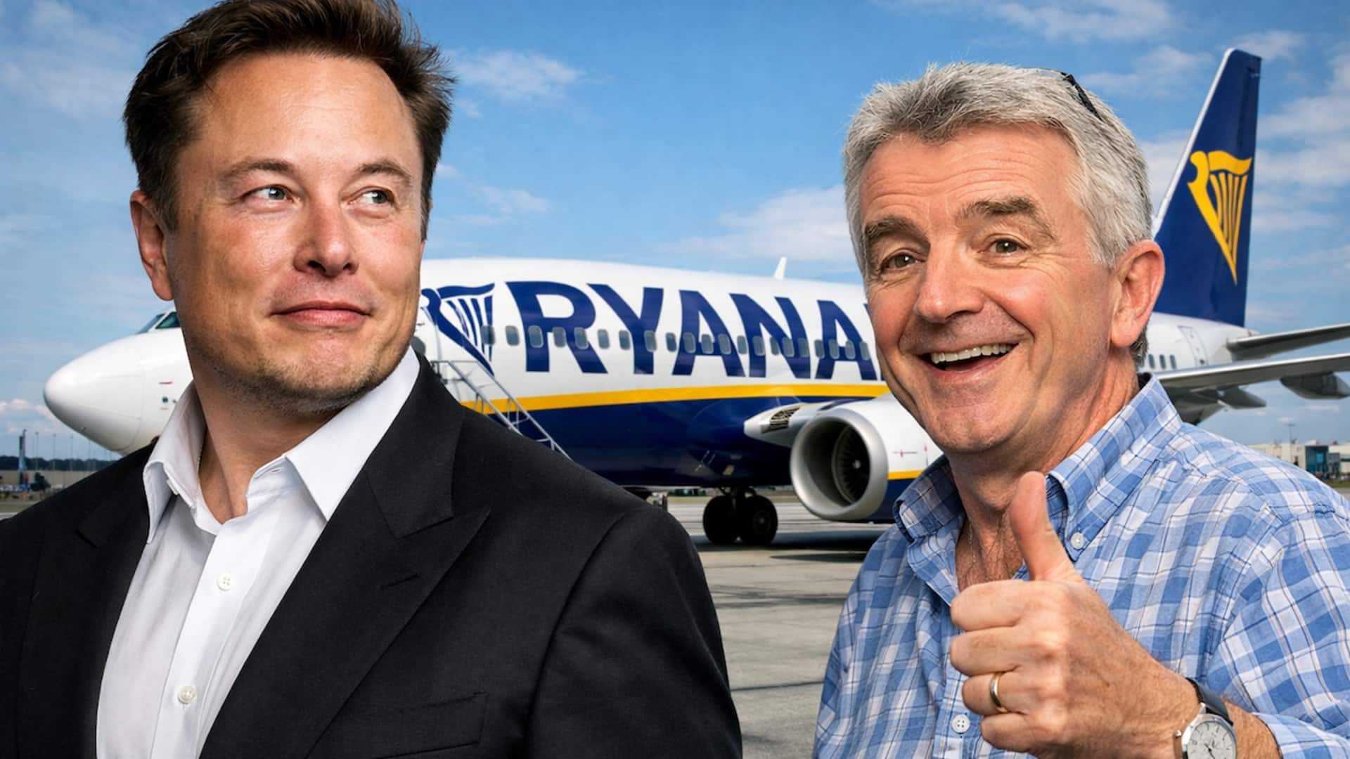 Over 75% back Musk buying Ryanair in viral X poll