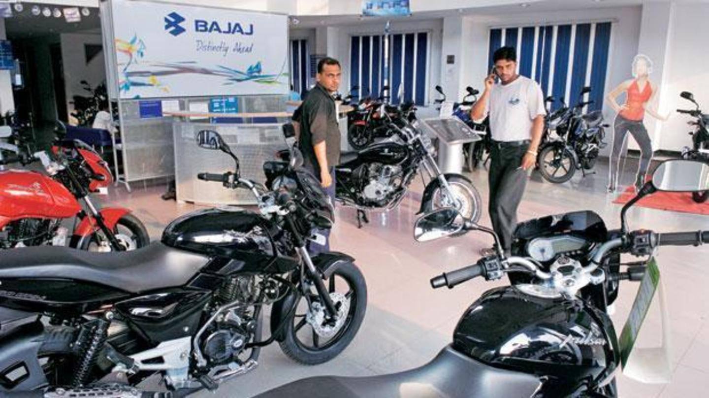 Bajaj Auto recorded 12% drop in sales Bajaj Auto recorded 12% drop in sales