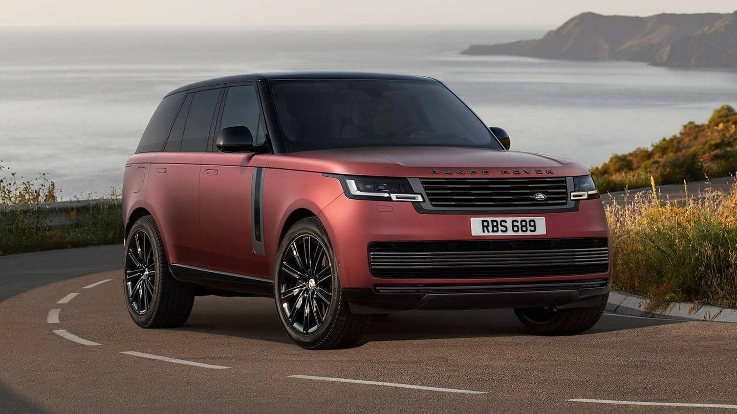 Land Rover opens bookings for Range Rover SV in India