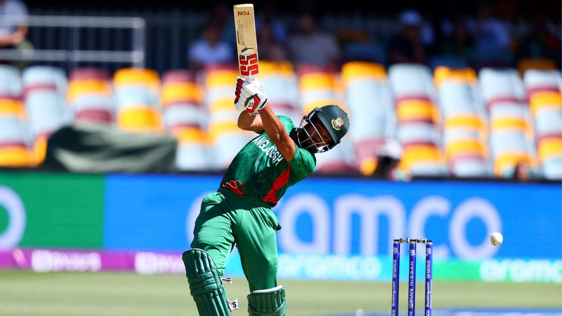 Asia Cup: Najmul Hossain Shanto slams his second ODI hundred 