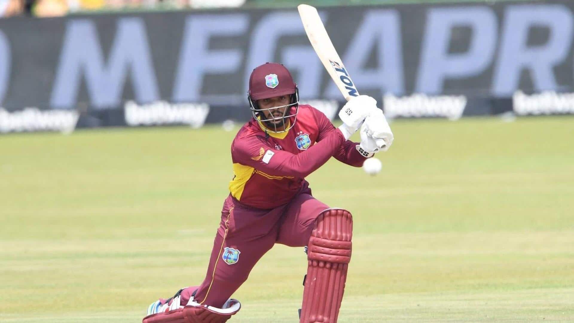 Brandon King slams 51 vs Australia in 2nd T20I: Stats Brandon King slams 51 vs Australia in 2nd T20I: Stats
