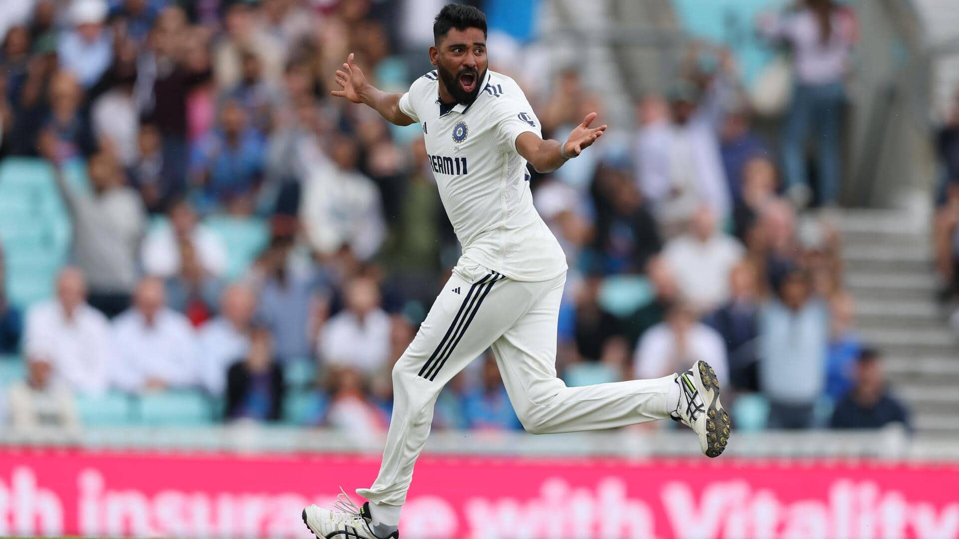 Mohammed Siraj scripts India's historic Oval win with fifer: Stats Mohammed Siraj scripts India's historic Oval win with fifer: Stats