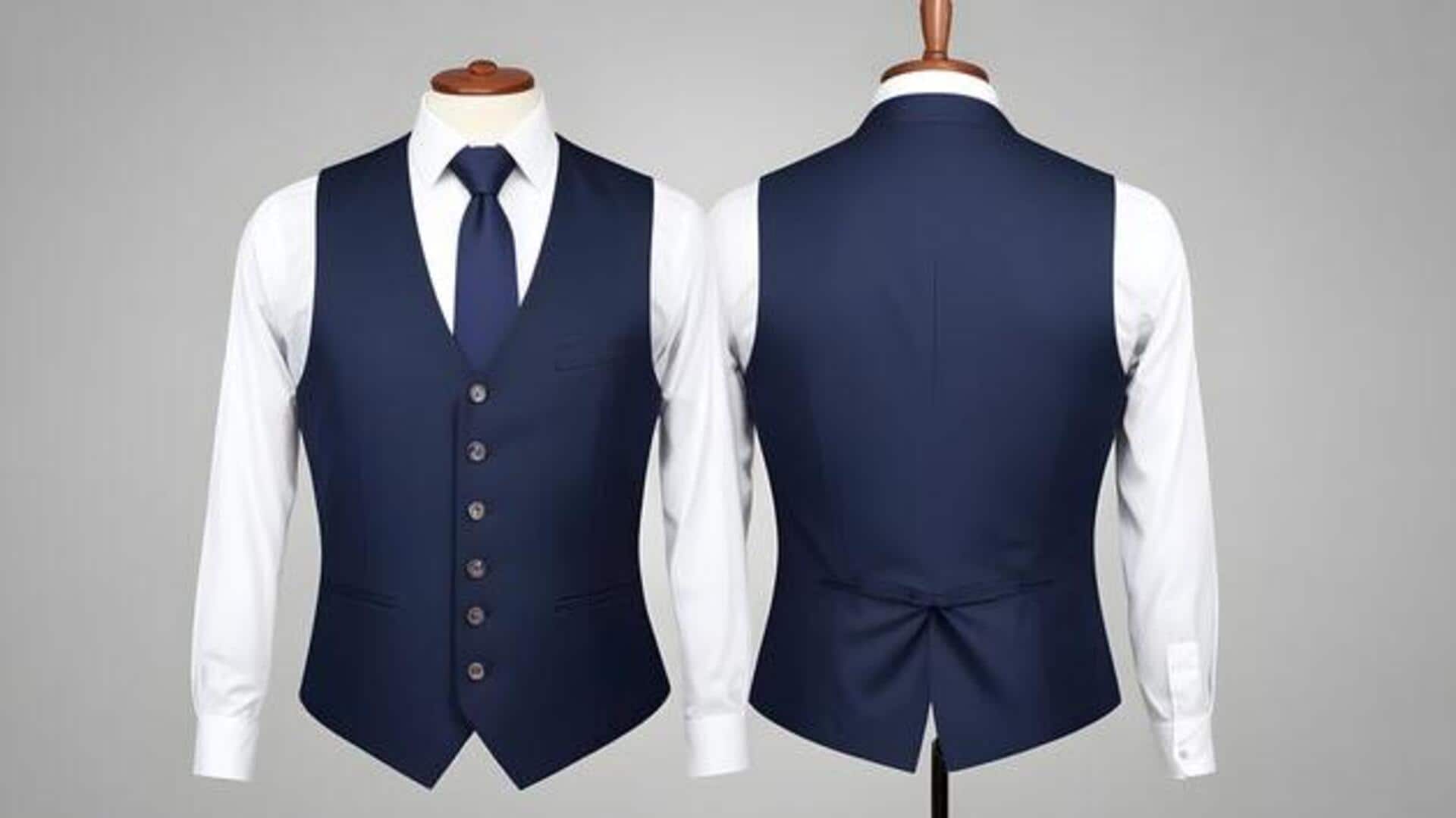 These styles go well with sleeveless blazers 