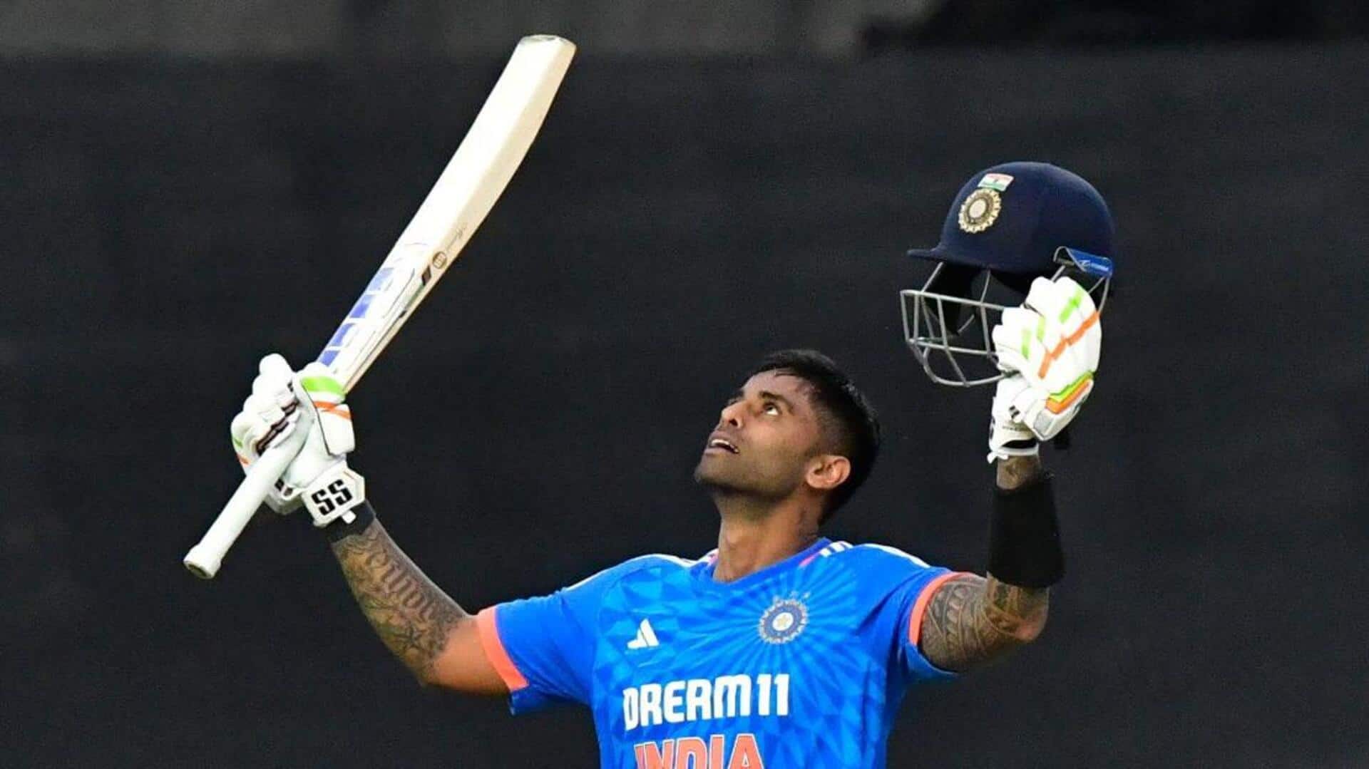 Suryakumar Yadav named ICC Men's T20I Cricketer of the Year