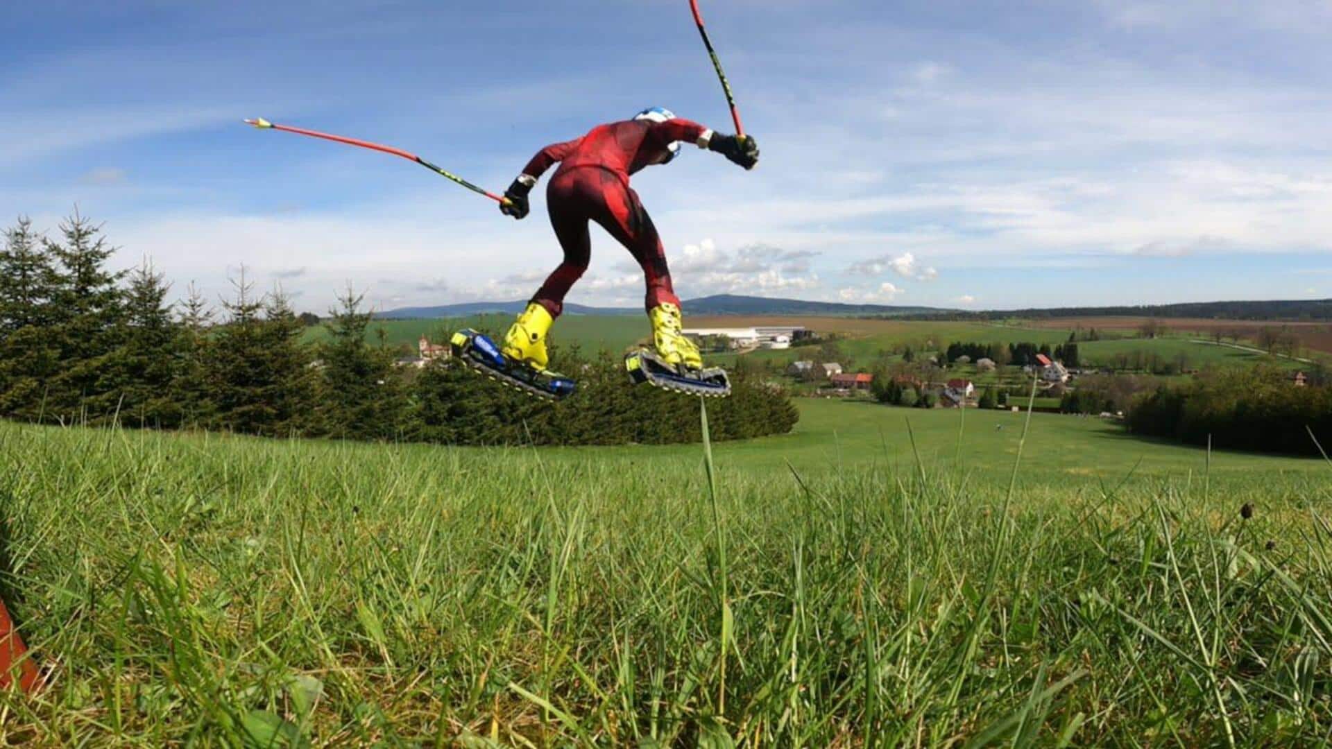 Downhill grass skiing: A thrilling adventure awaits