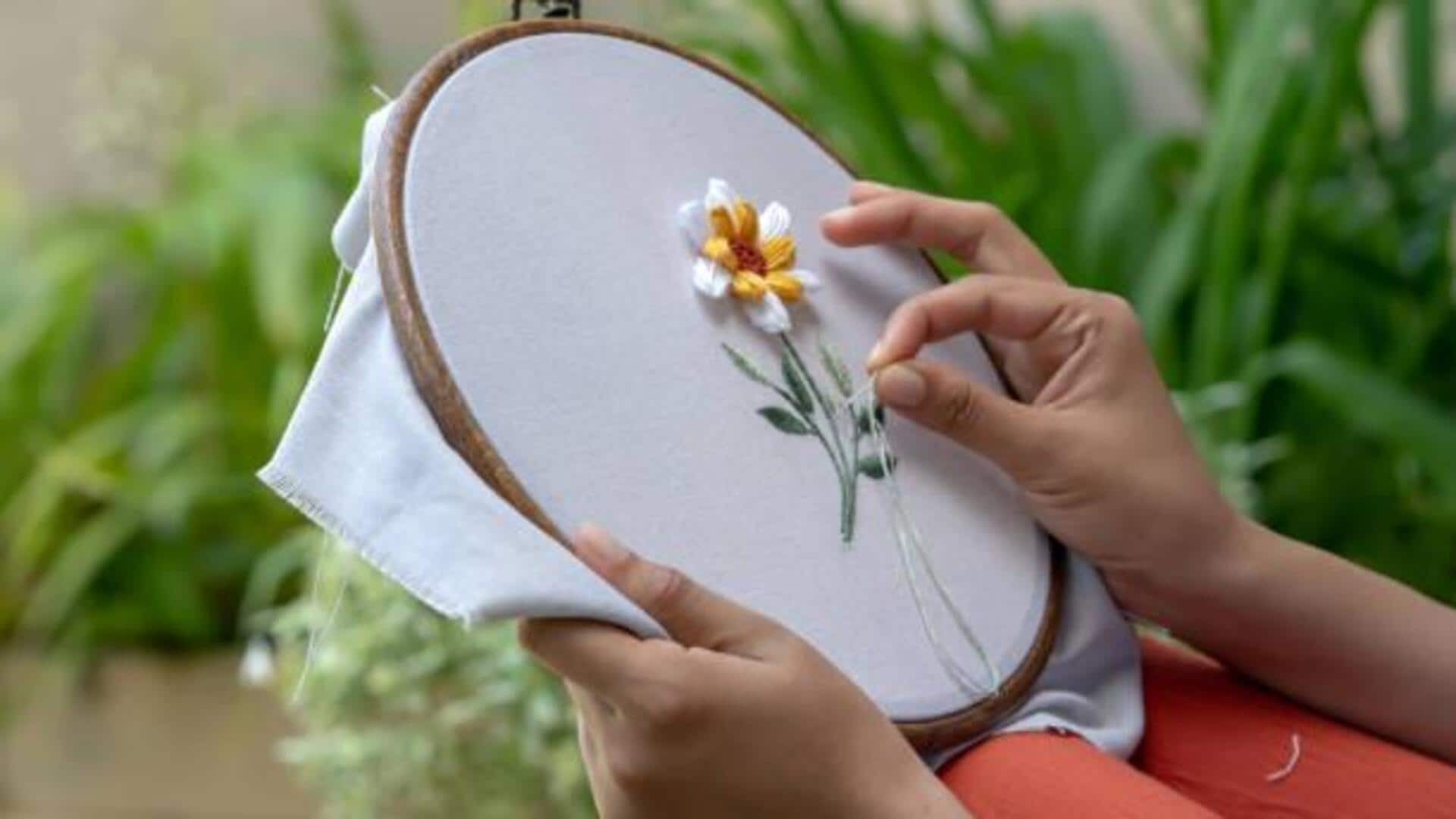 Embroidery can help cultivate mindfulness: Here's how 