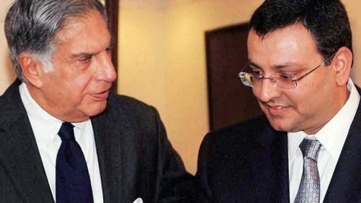 Mistry was removed as Tata Sons' Chairperson in October 2016 Mistry was removed as Tata Sons' Chairperson in October 2016