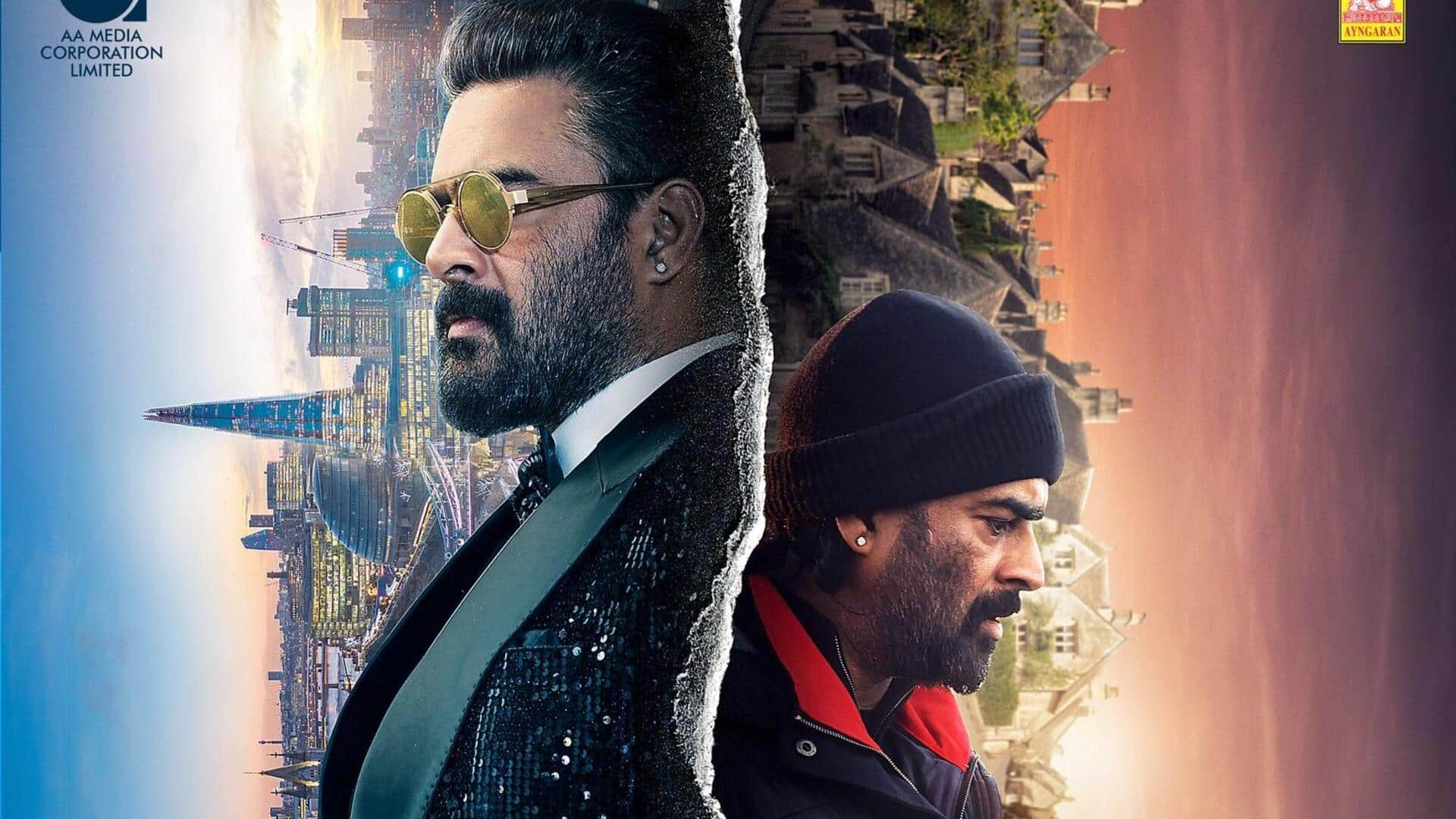 Madhavan promises double dose of drama in 'Adhirshtasaali' first-look poster