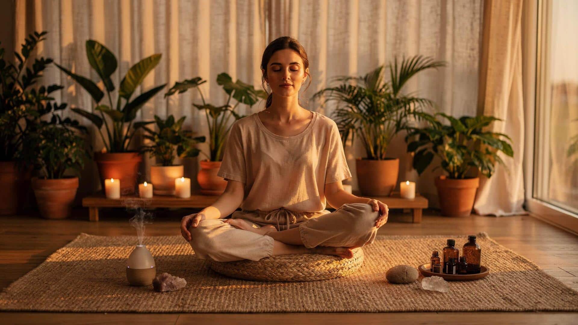 Guided aroma meditation: What it is actually