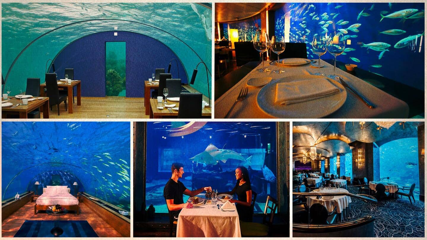 Five of the most-mesmerizing underwater restaurants around the world