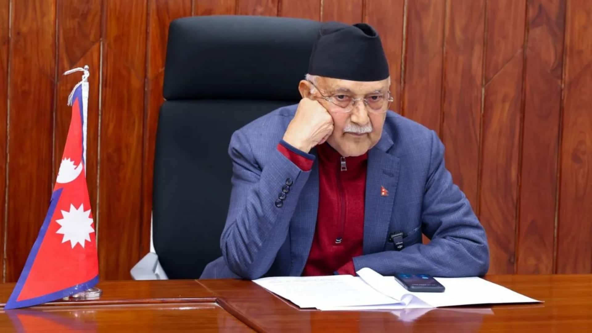 Nepal suspends passports of ex-PM Oli, 4 officials