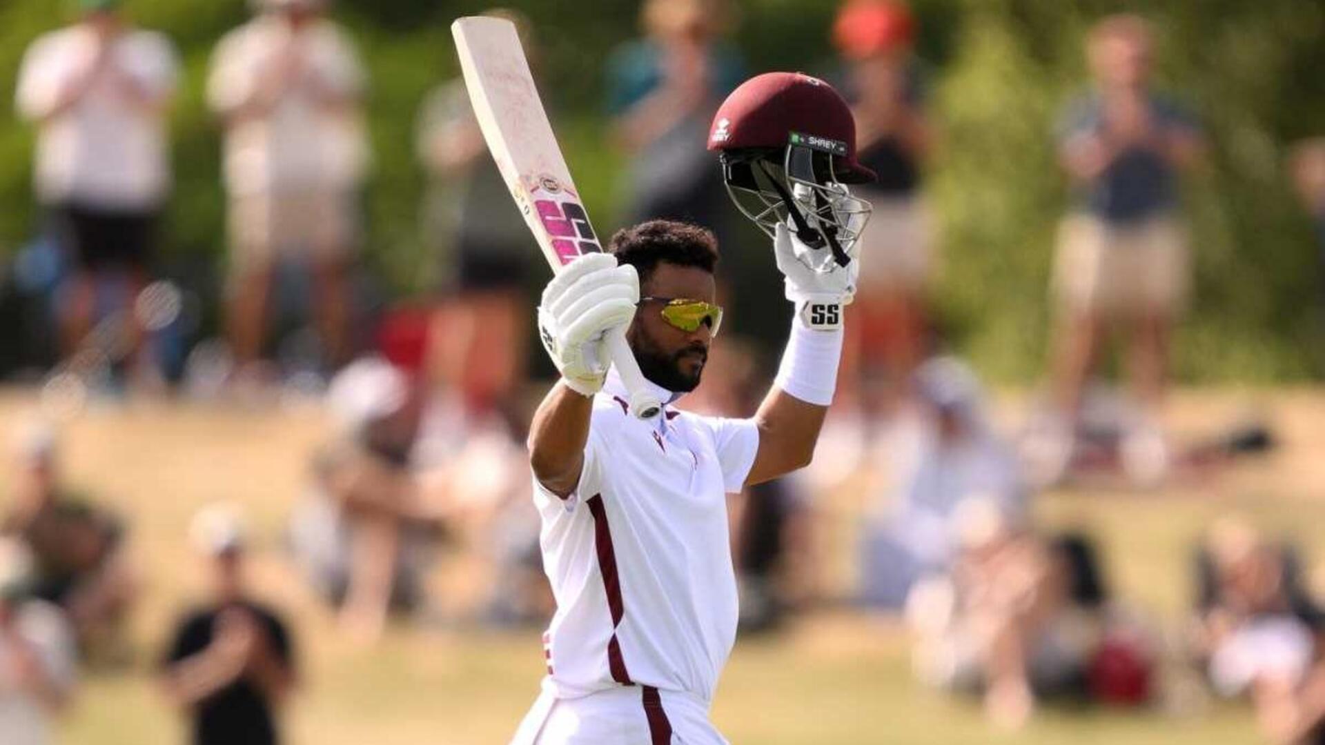 Shai Hope slams his 7th fifty in Test cricket: Stats