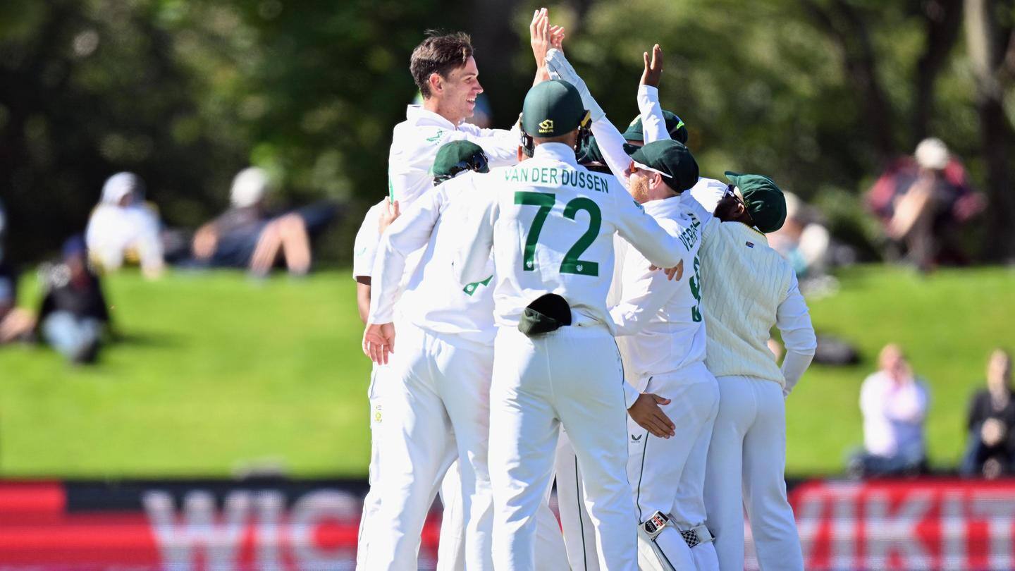 South Africa beat New Zealand in 2nd Test; Series drawn