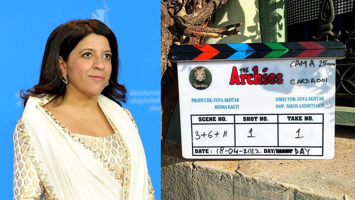 'The Archies': Zoya Akhtar begins shoot for comic-inspired film