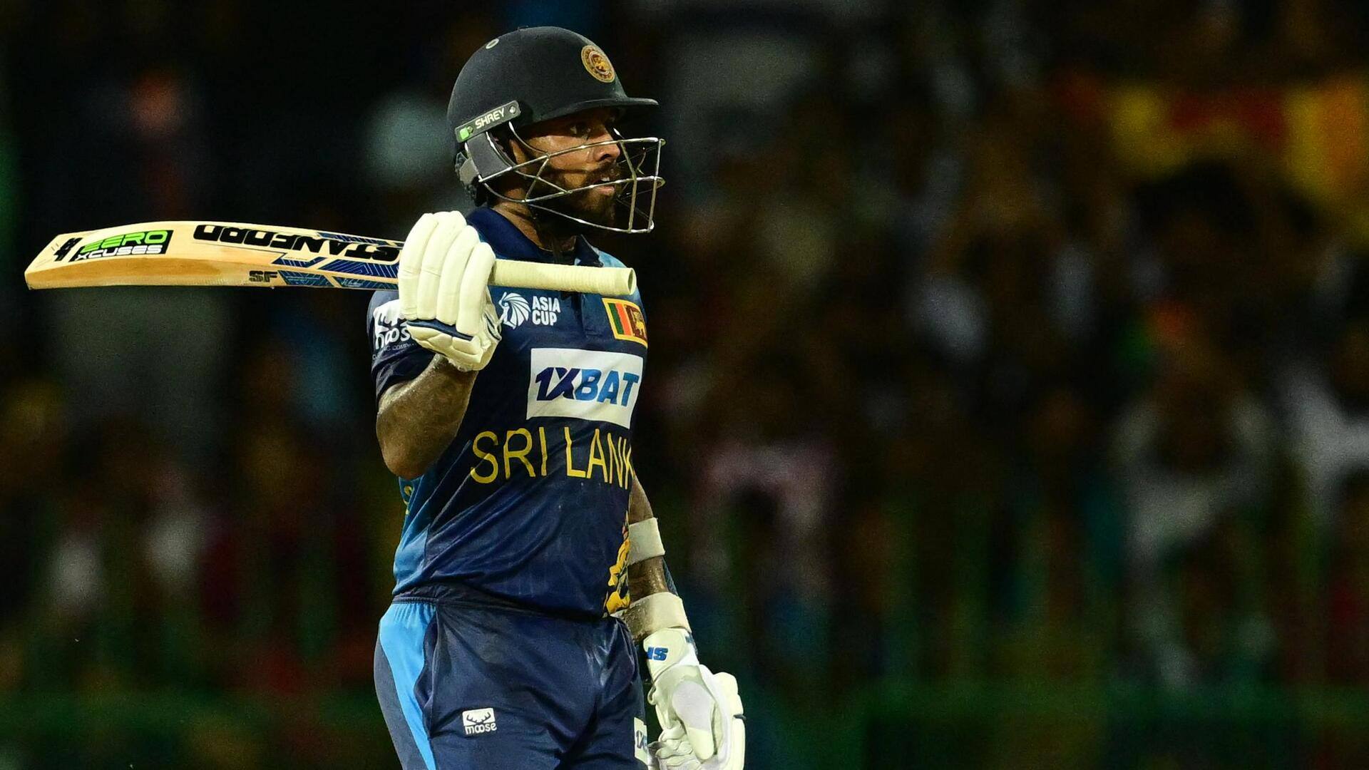 Asia Cup, Kusal Mendis slams his 25th ODI fifty: Stats