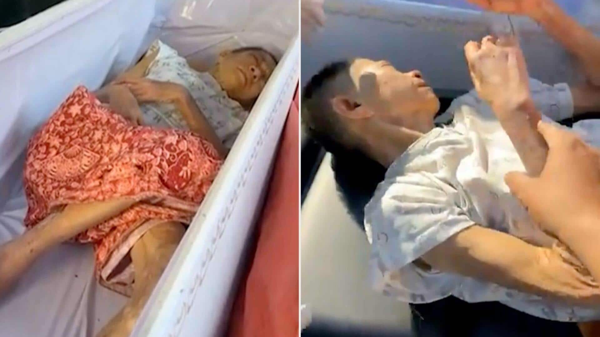 Thai woman found alive in coffin hours before cremation