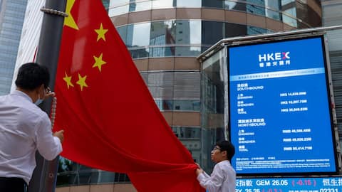 Chinese shares hit 1-year low