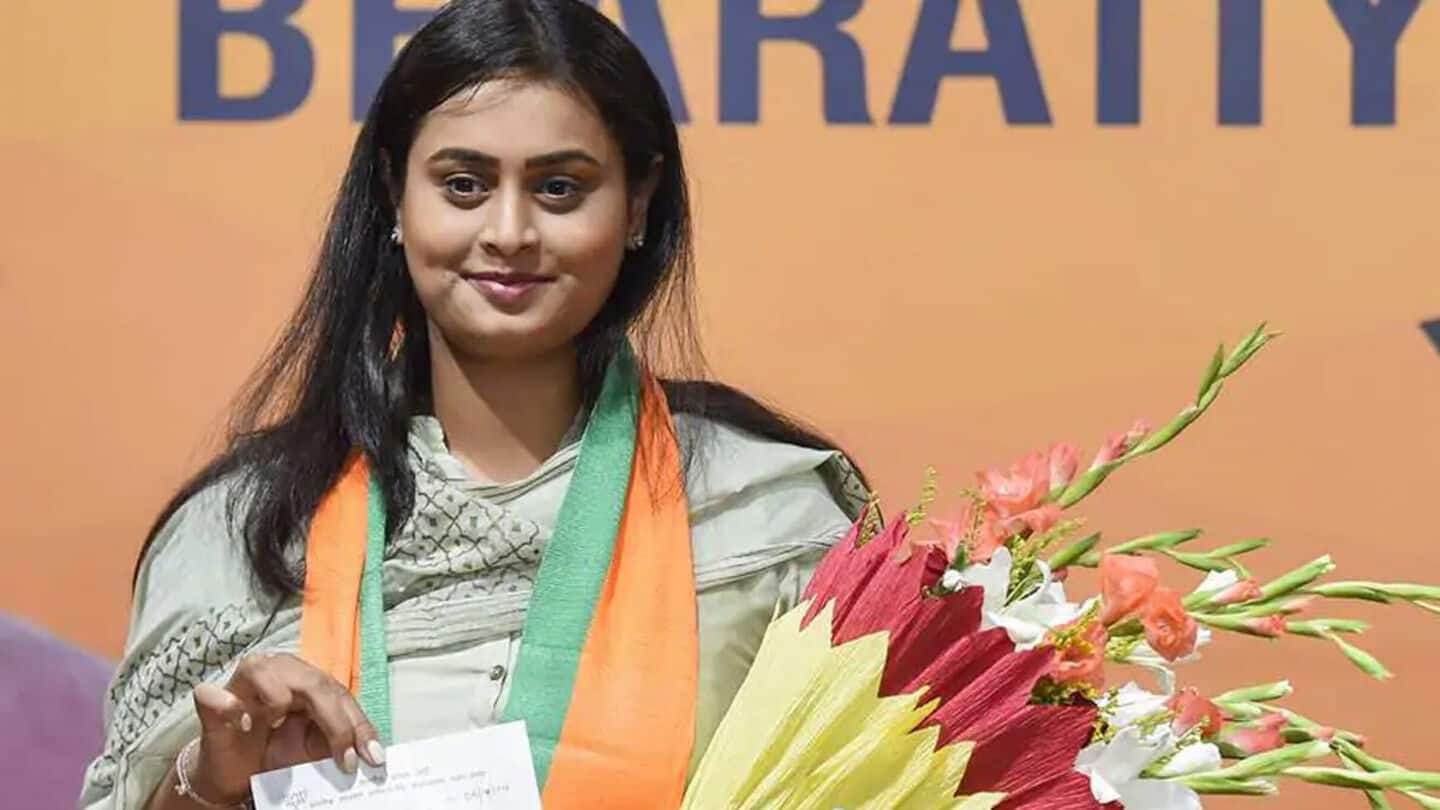 Bihar election results: Gold-medalist shooter Shreyasi Singh leading in Jamui
