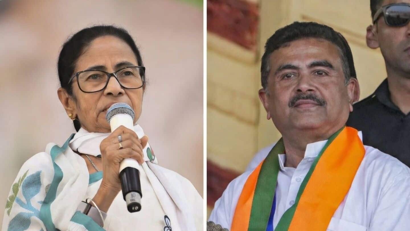 Bengal: Mamata's speech disrupted by BJP's loudspeakers 100m away