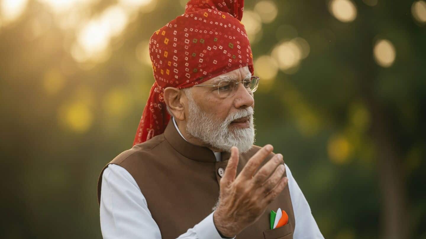 'Mere pyare deshwasiyon' dominates PM Modi's I-Day speech