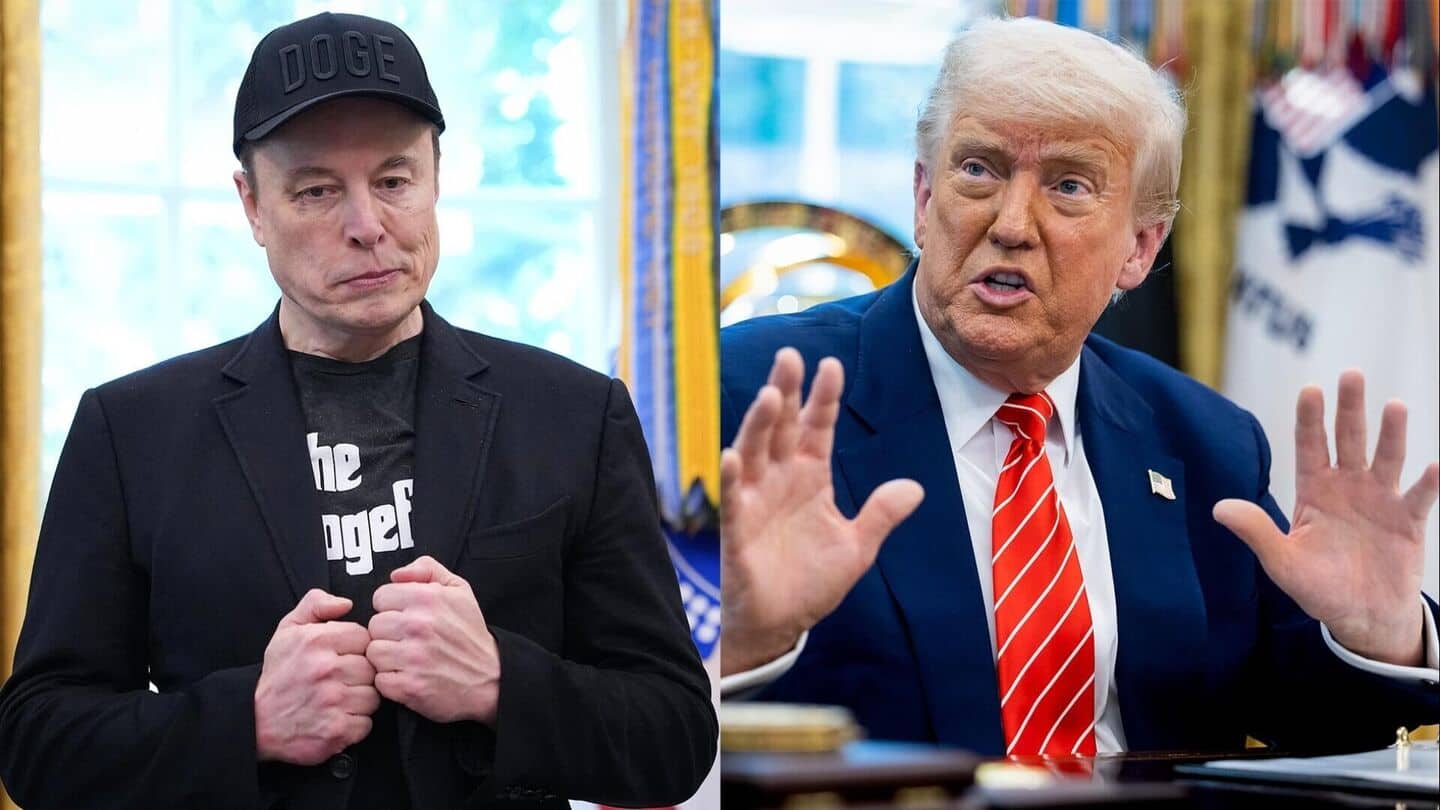 Trump threatens to cut Elon Musk's government contracts