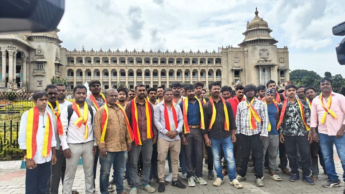Karnataka bike taxi ban: Riders protest, threaten hunger strike Karnataka bike taxi ban: Riders protest, threaten hunger strike