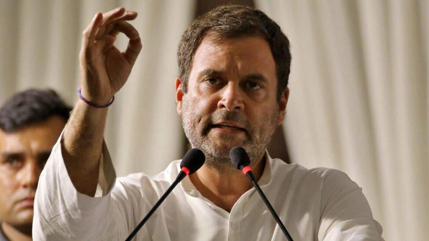 Rahul Gandhi faces backlash over 'mythological' Lord Ram remark Rahul Gandhi faces backlash over 'mythological' Lord Ram remark
