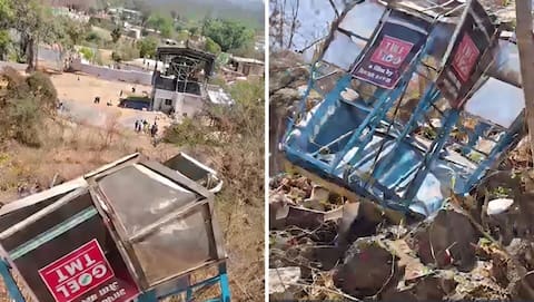 Chhattisgarh: 1 dead, 17 injured as ropeway cable snaps