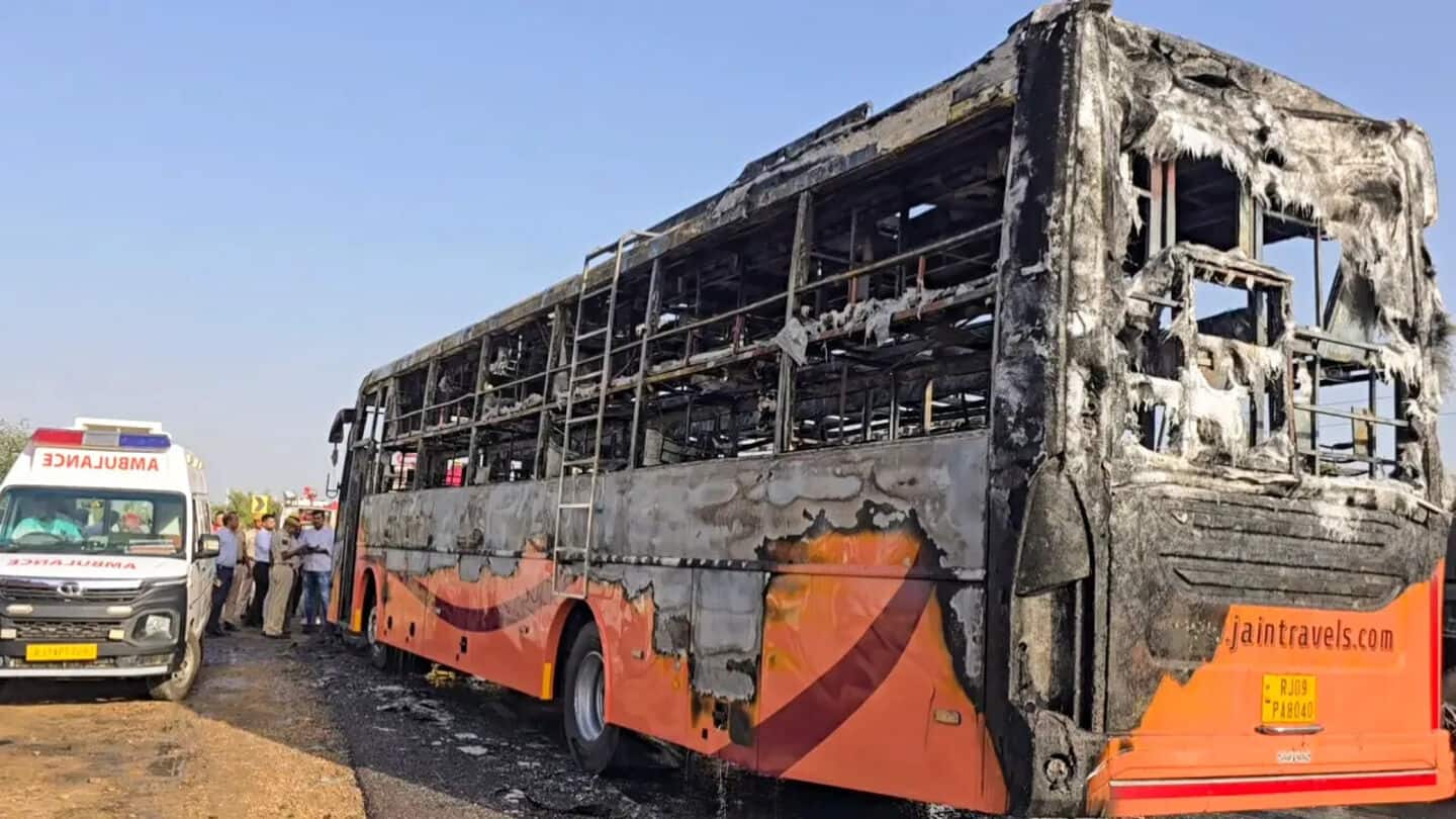 Jaisalmer bus fire: How newly-bought vehicle became a death trap 