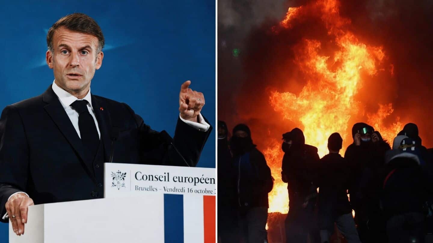 'Those who destroyed must pay': Macron vows holding rioters accountable