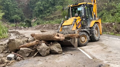 Arunachal cloudburst damages highway, cuts off 7 districts