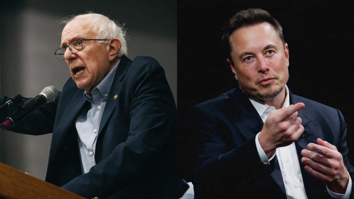 Musk, who alleged 'oligarchy', now faces Bernie Sanders's accusation