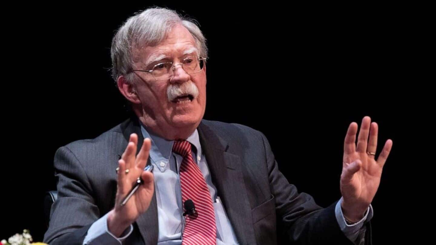 Trump's tariffs on India could backfire: Ex-US NSA John Bolton Trump's tariffs on India could backfire: Ex-US NSA John Bolton