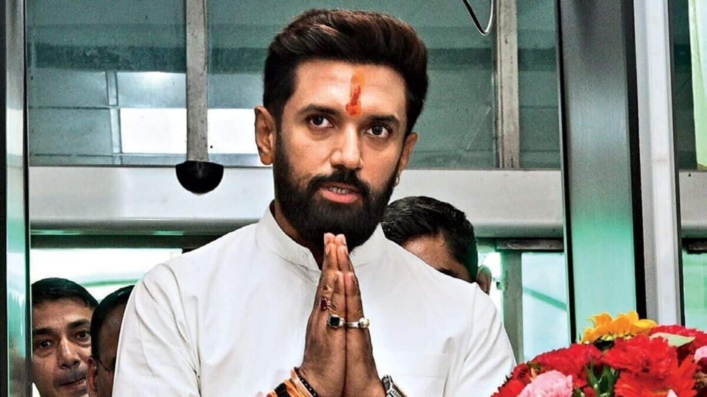 Chirag Paswan hints at contesting upcoming Bihar polls Chirag Paswan hints at contesting upcoming Bihar polls