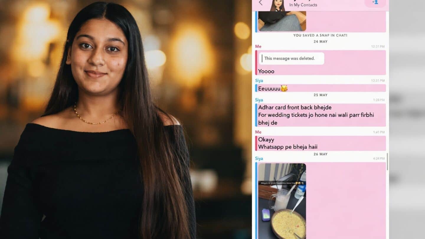 'Never going to happen': Siya Goyal's Snapchat message on wedding