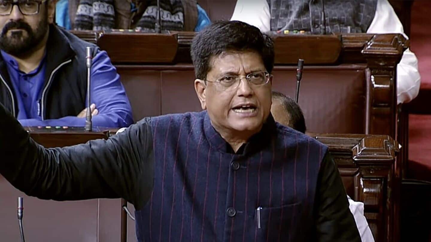 Won't 'bow down' to Trump's tariffs: Piyush Goyal Won't 'bow down' to Trump's tariffs: Piyush Goyal