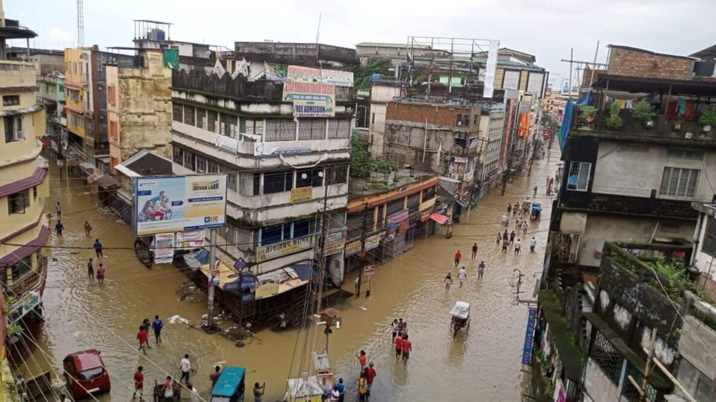 Silchar receives 415.8mm rainfall in 24 hours, breaks 132-year-old record Silchar receives 415.8mm rainfall in 24 hours, breaks 132-year-old record