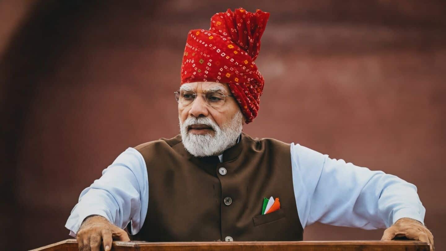 PM announces civil defense network for India during I-Day speech