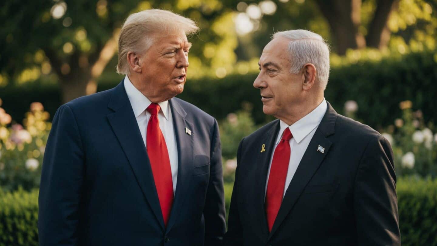 Netanyahu requested White House meeting, says Trump
