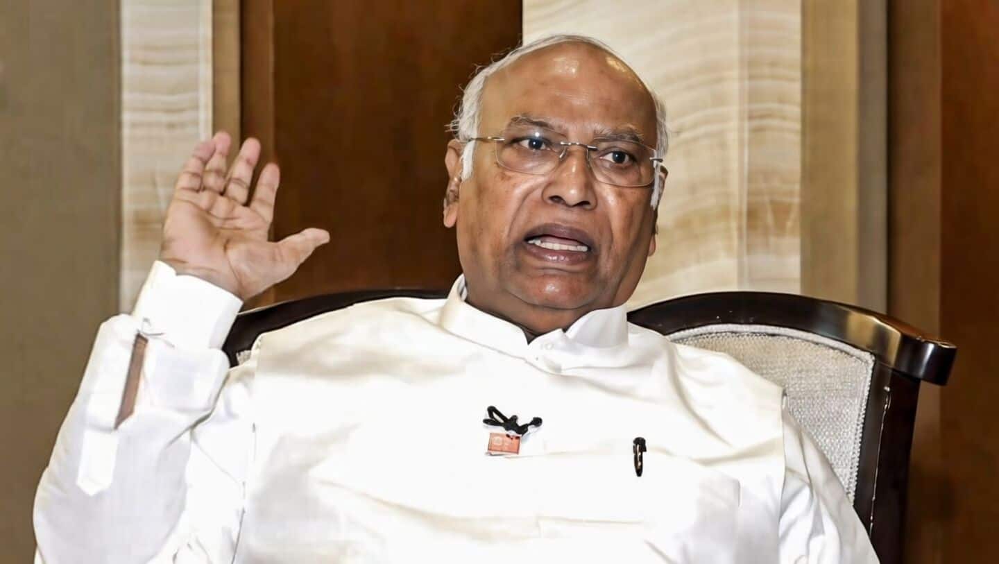 'Smacks of ulterior motives': Congress on EC's notice to Kharge