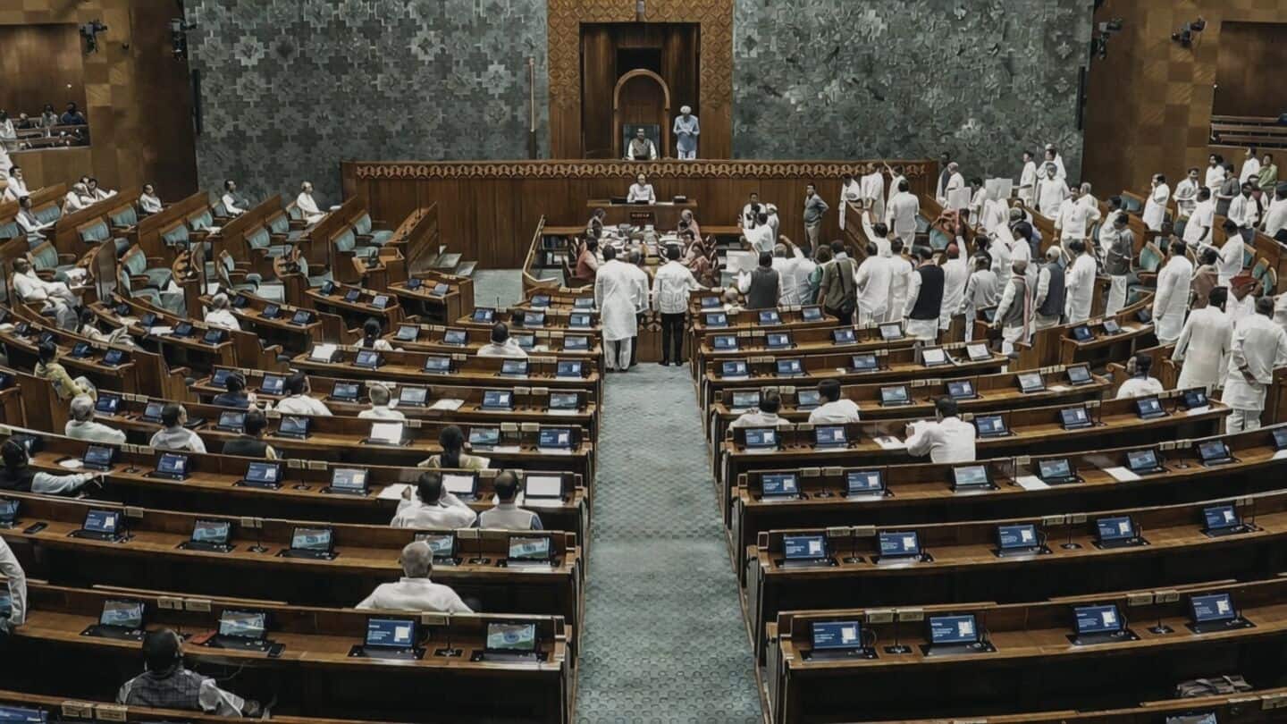 Lok Sabha adjourned until Monday amid Opposition protests