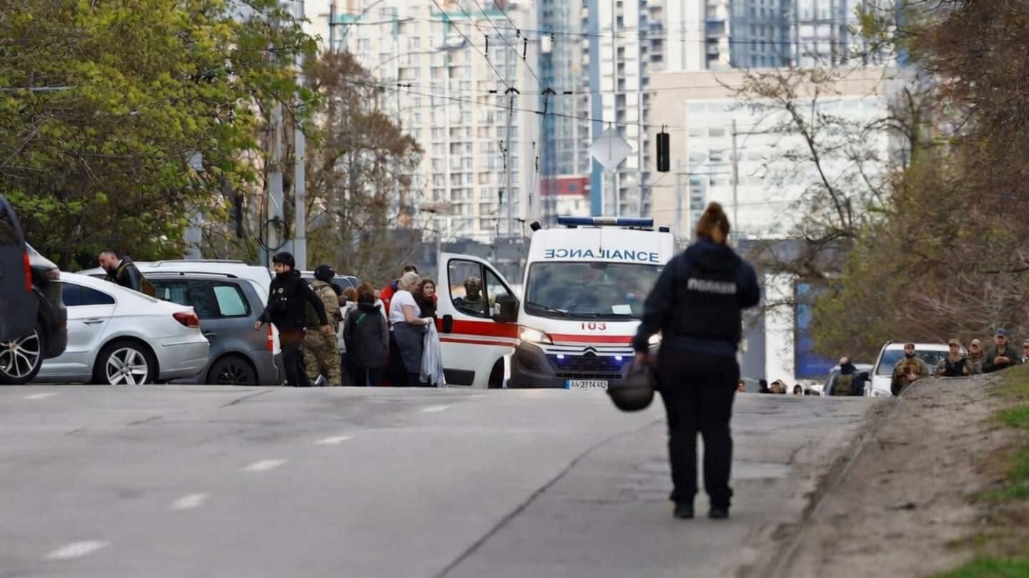 Gunman who opened fire in Kyiv supermarket killed