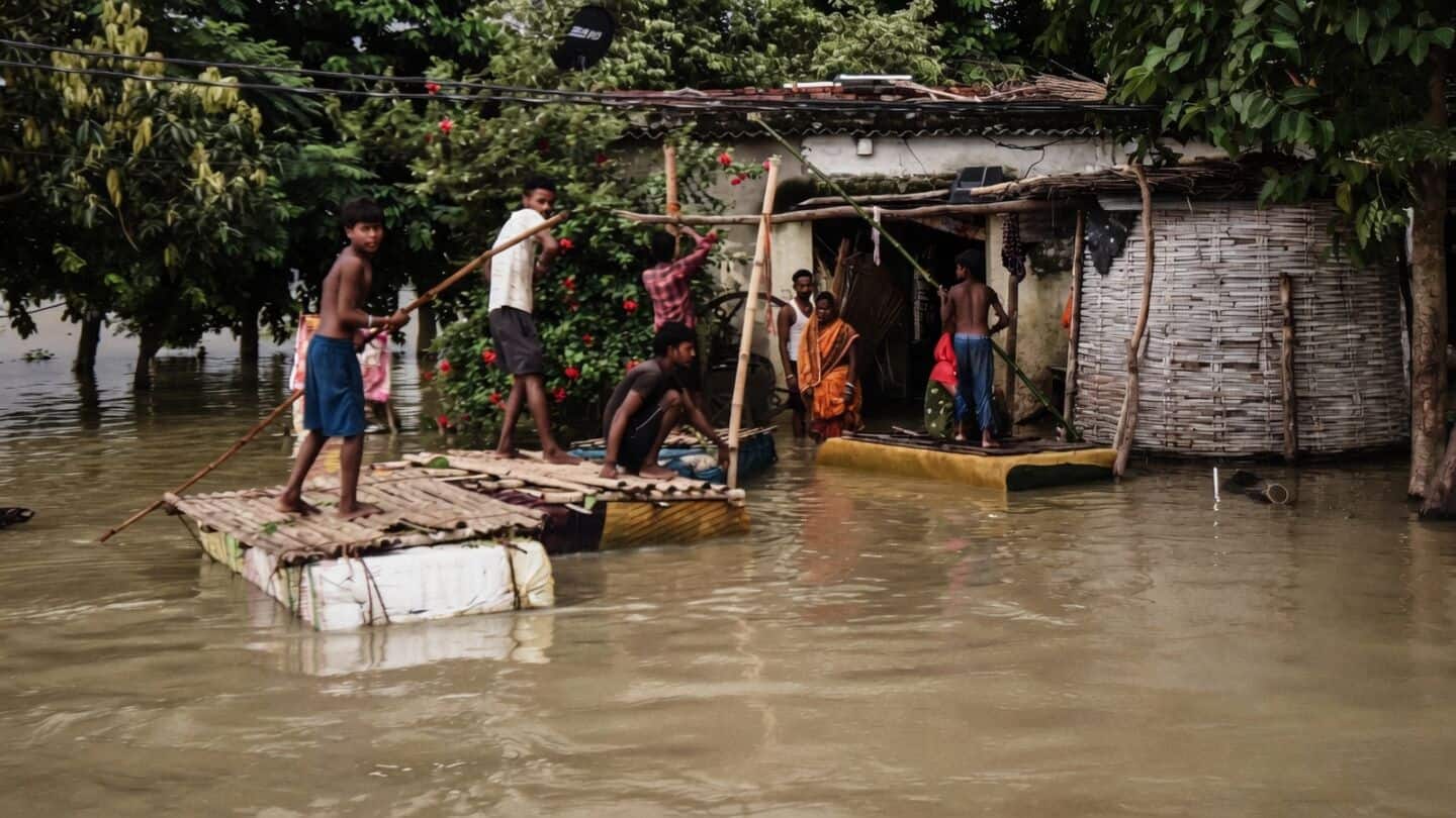 Bihar floods: Ganga crosses record water level, 10 lakh affected