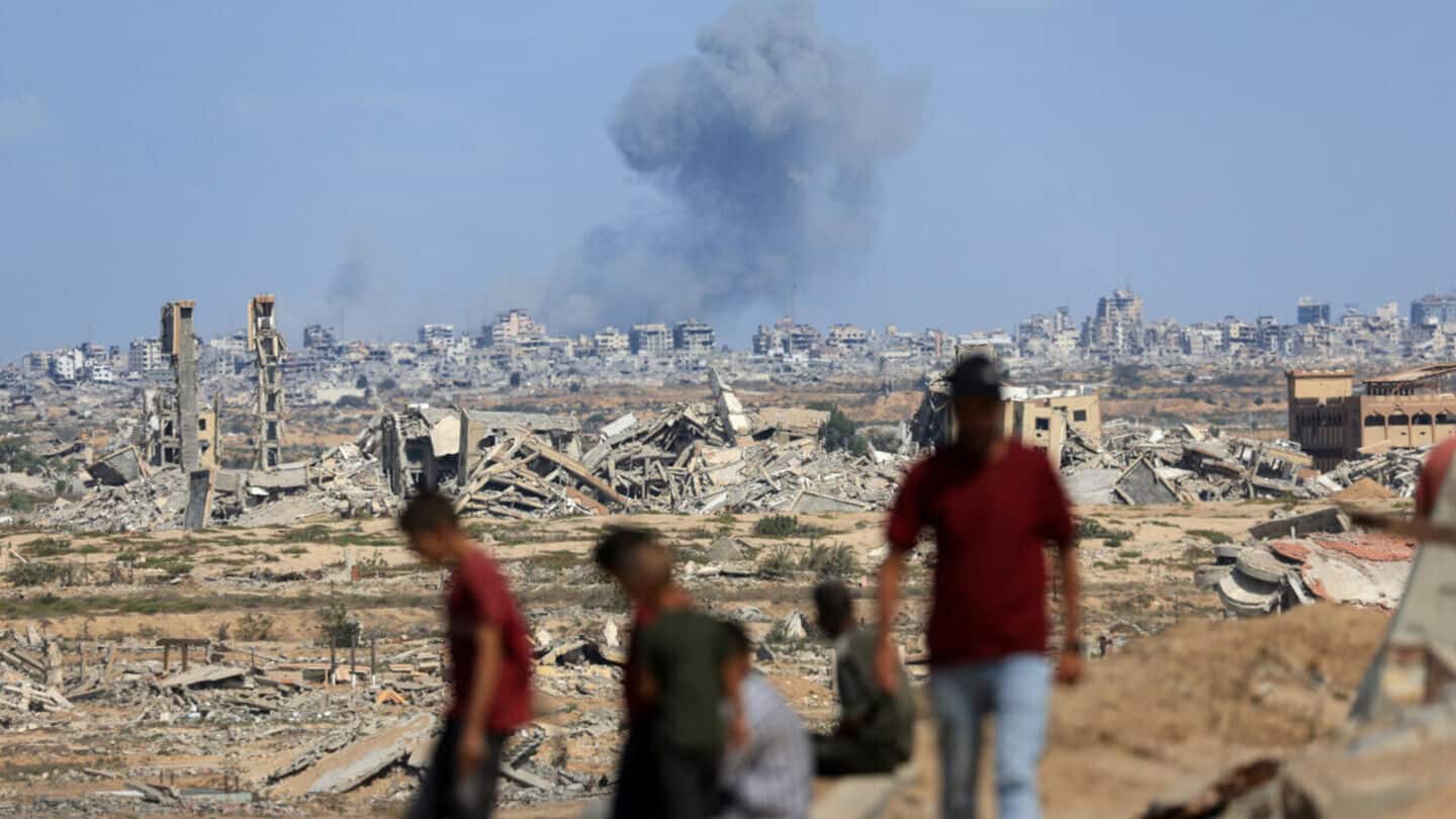 Trump optimistic about Israel-Hamas ceasefire, plans visit to Israel Trump optimistic about Israel-Hamas ceasefire, plans visit to Israel