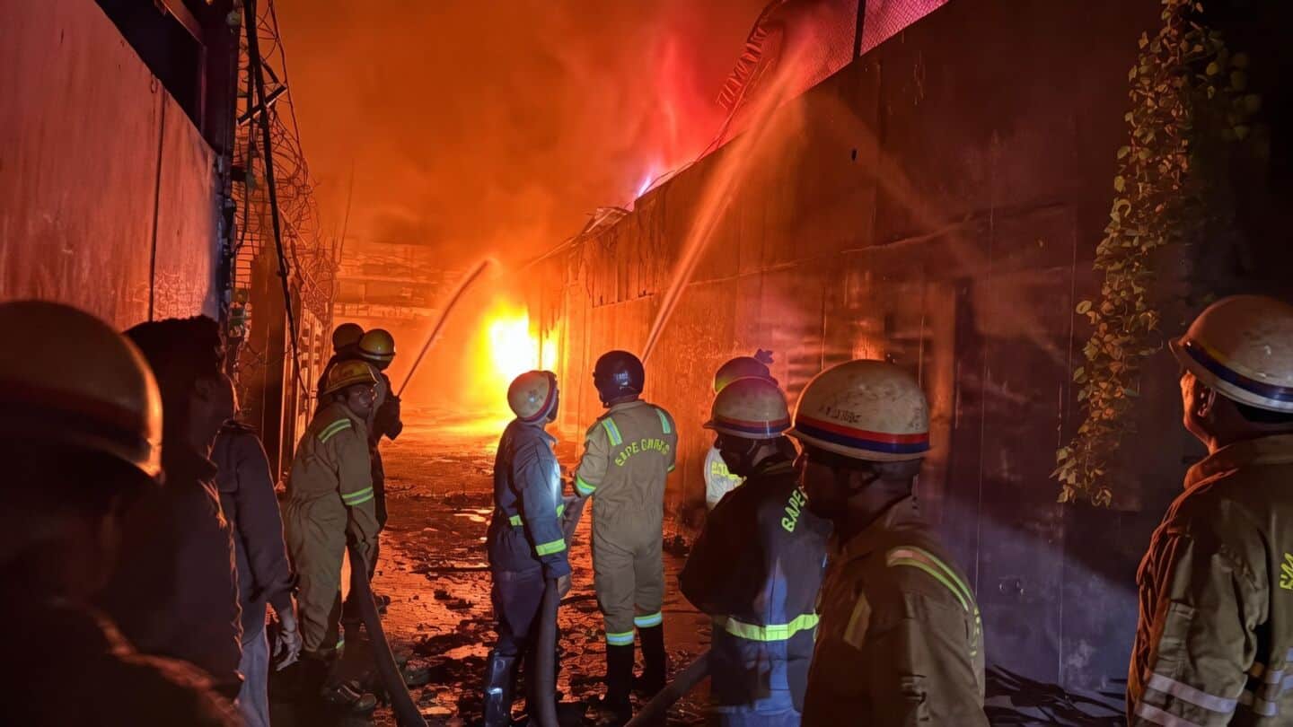Greater Noida factory fire kills 2 firefighters