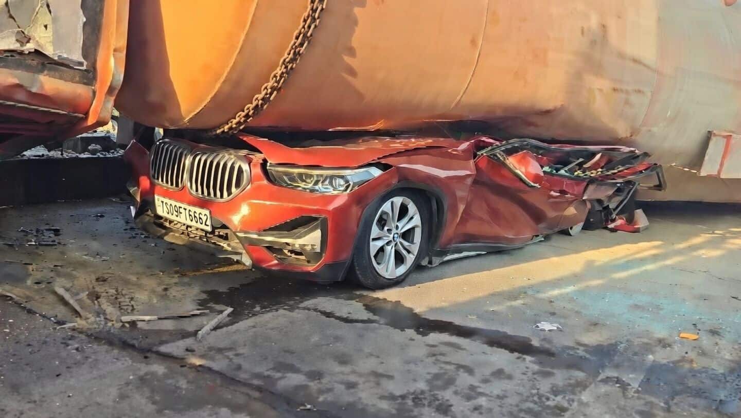 Vijayawada highway accident: Senior lawyer killed as truck overturns