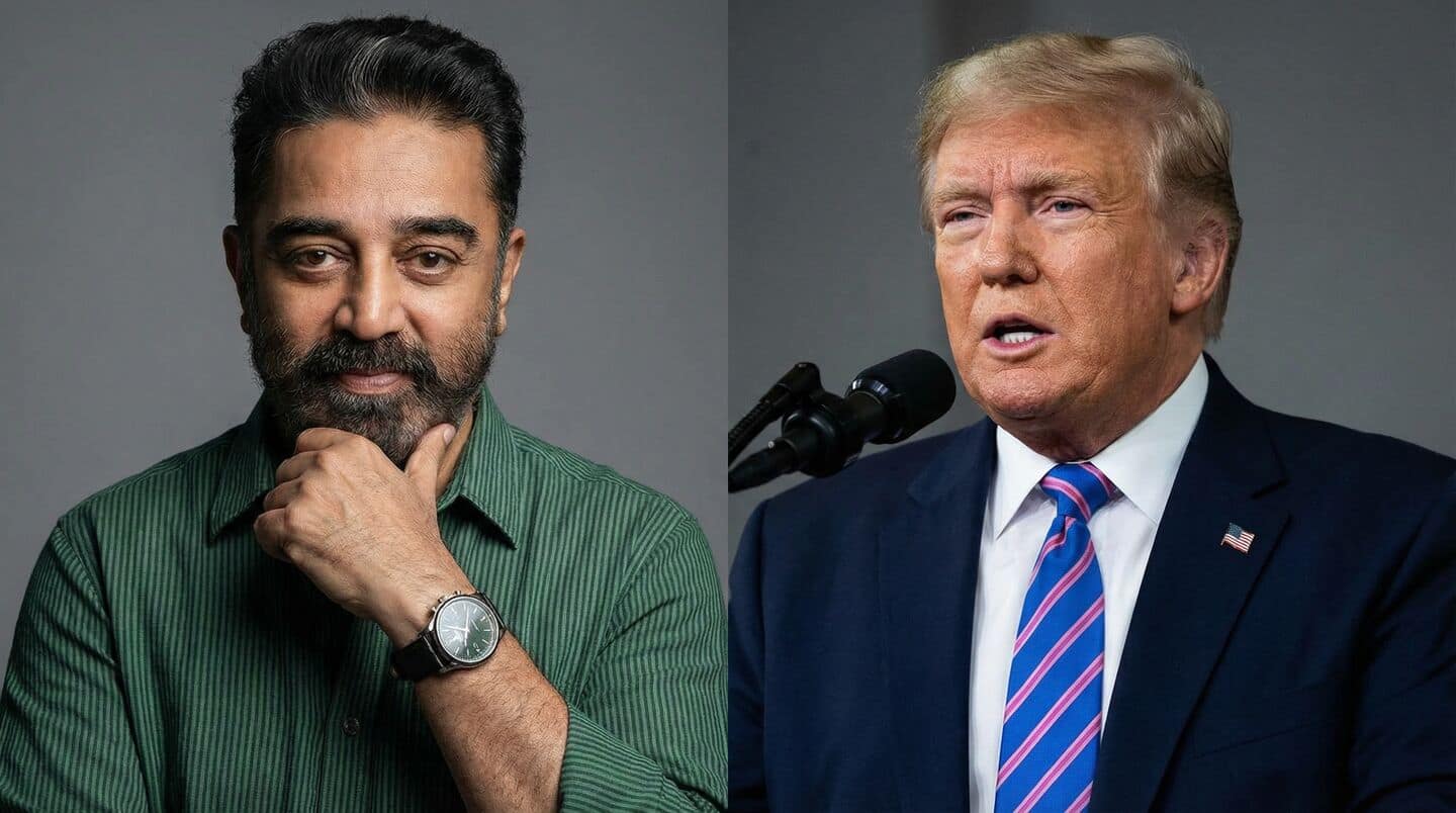 Kamal Haasan slams Trump over 'India has US's permission' remark