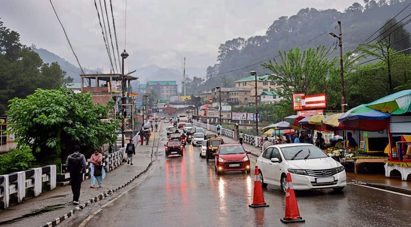 Himachal: Orange alert issued for 3 districts amid wet spell