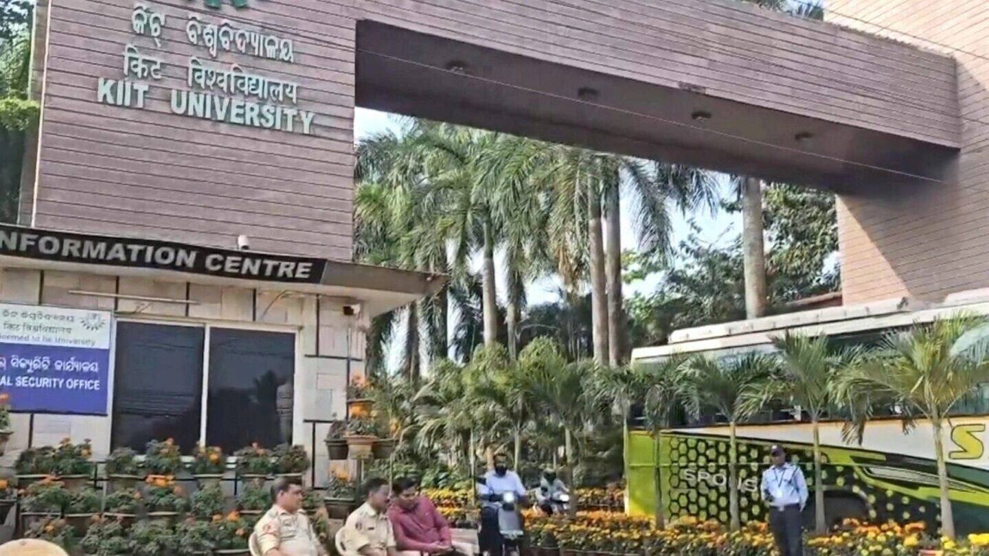 KIIT students allege assault near campus, claim police van present KIIT students allege assault near campus, claim police van present